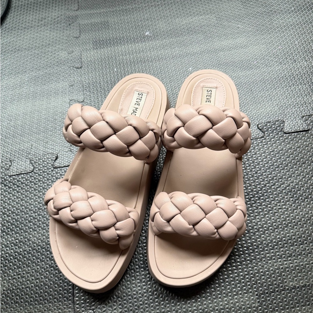 Steve Madden Women's Braided Sandals - Tan